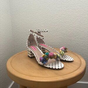 Betsey Johnson Polka-Dot Heels